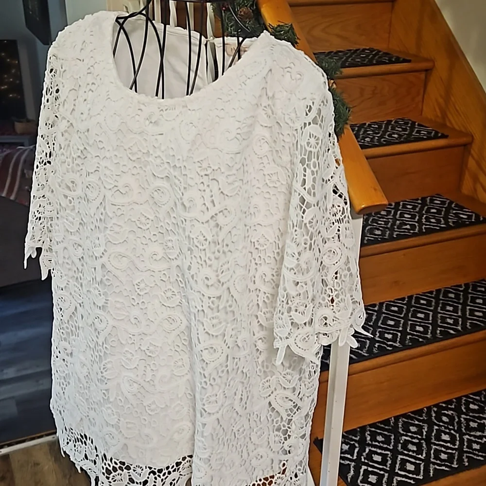 👚PHILOSOPHY LACE TOP👚